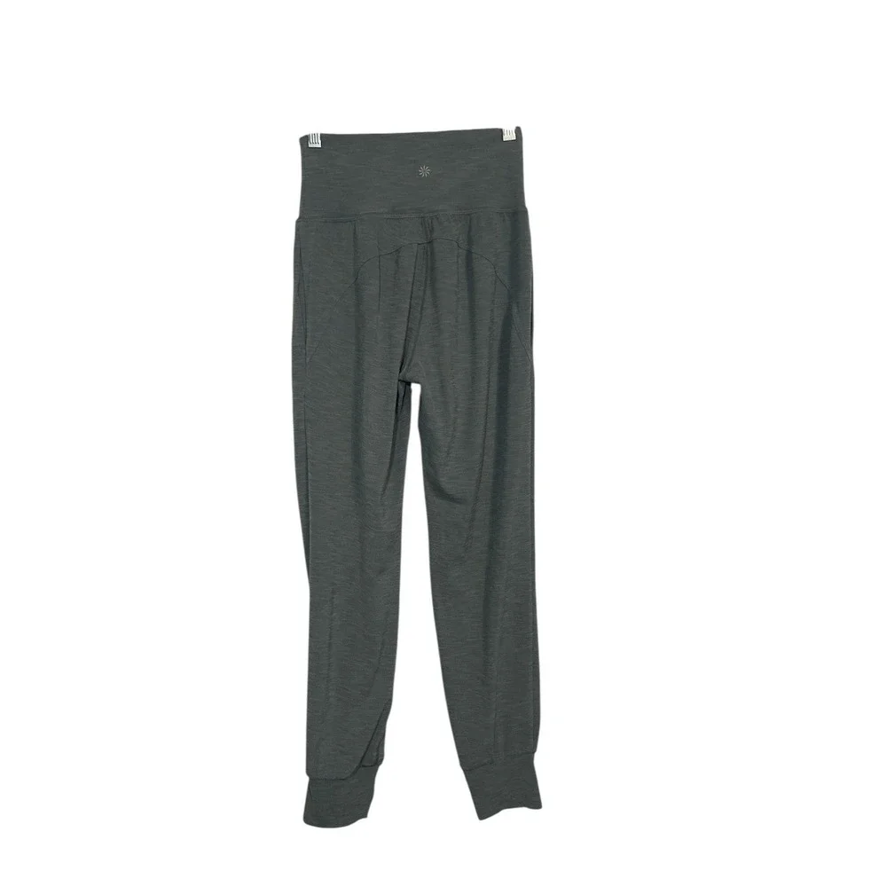 ATHLETA Salutation Jogger Pants Womens XXS P Charcoal Heathered Activewear